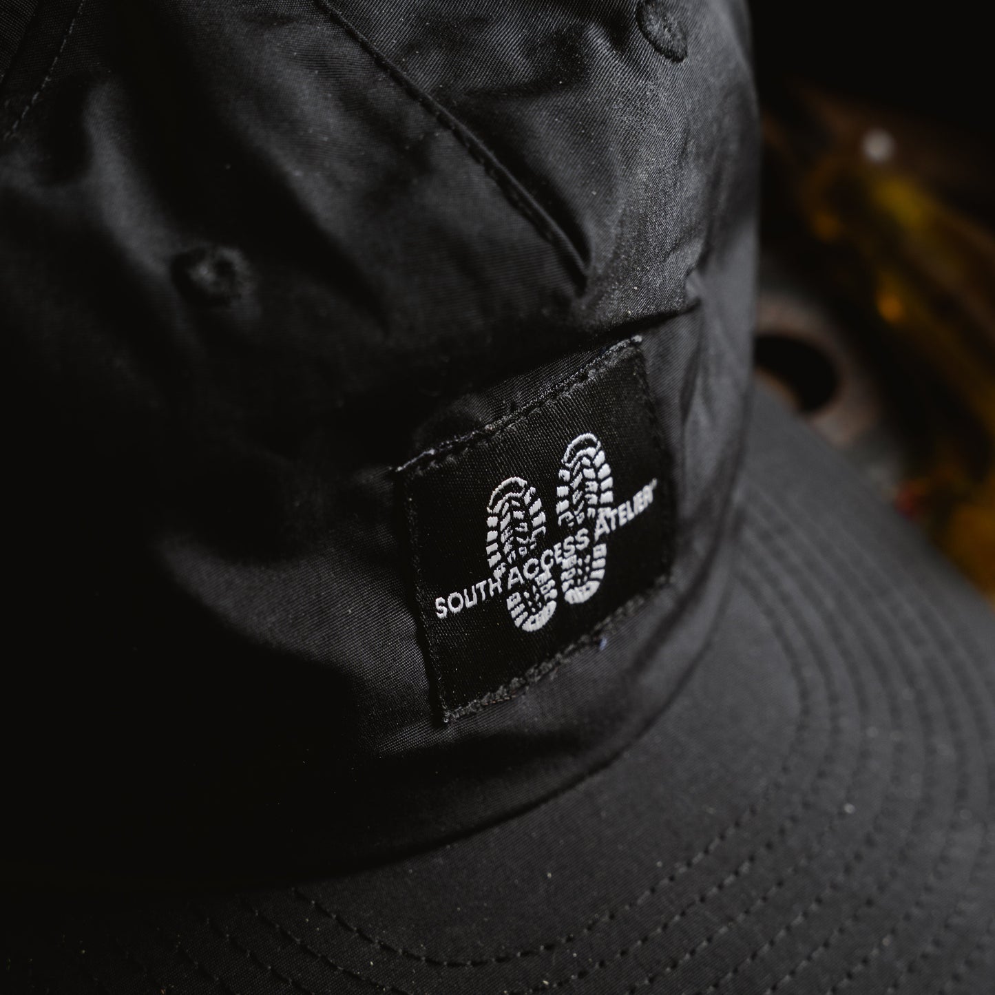 091 Nylon Ultra light Black Navigator Cap